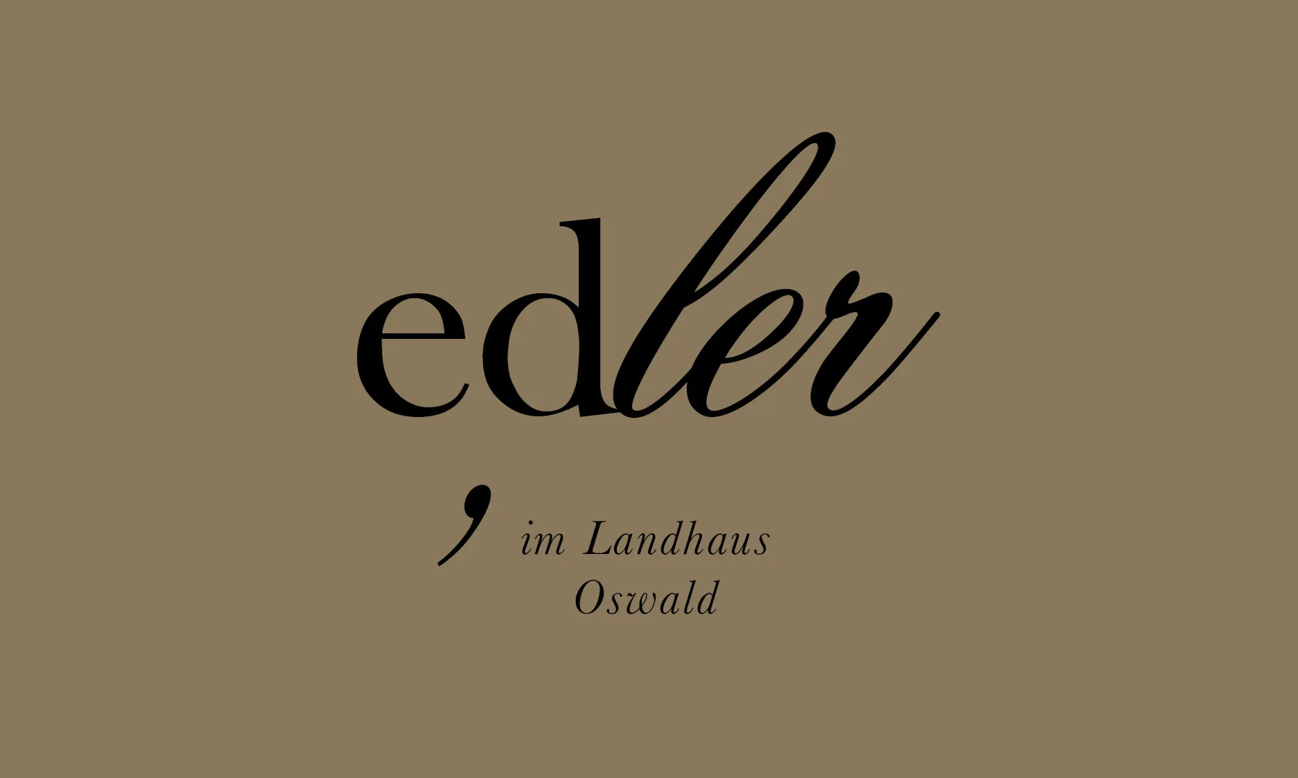 Edler im Landhaus Oswald detail